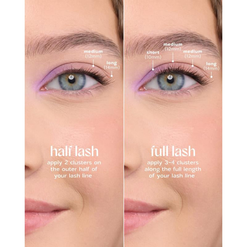 Layz Gal™ Lash Clusters - Lowkey False Eyelashes Eyelashes Lash Extension