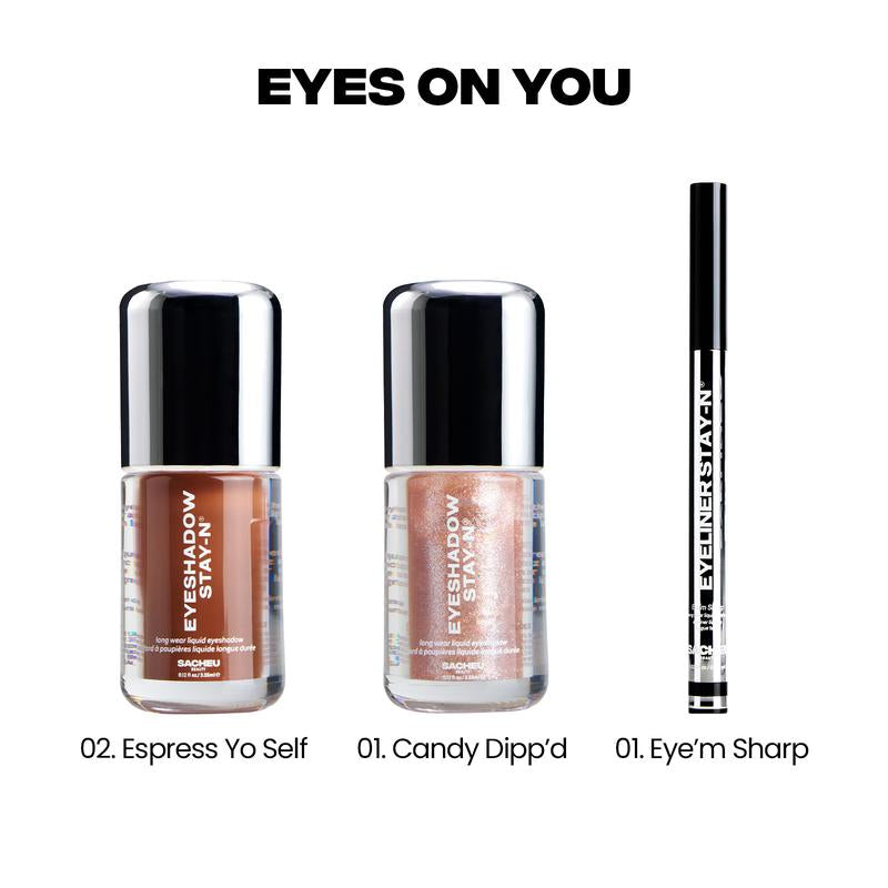 Eye-Con Essentials - Eyeshadow STAY-N X2 + Eyeliner STAY-N
