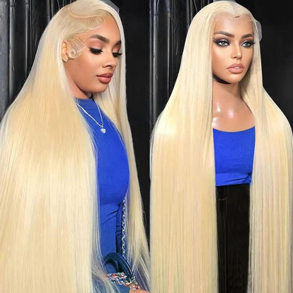 [24Inch $39.99] 13X4 Lace Wig Straight Human Hair 24Inch Lace Frontal Wigs Natural Hair Line 180% Density for Black Women
