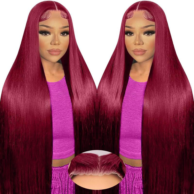 [24Inch $39.99] 13X4 Lace Wig Straight Human Hair 24Inch Lace Frontal Wigs Natural Hair Line 180% Density for Black Women