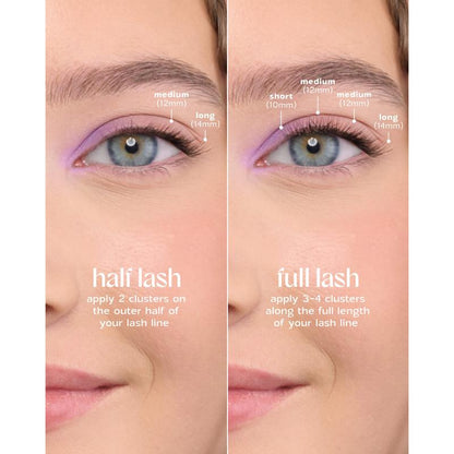 Layz Gal™ Lash Clusters - Lowkey False Eyelashes Eyelashes Lash Extension