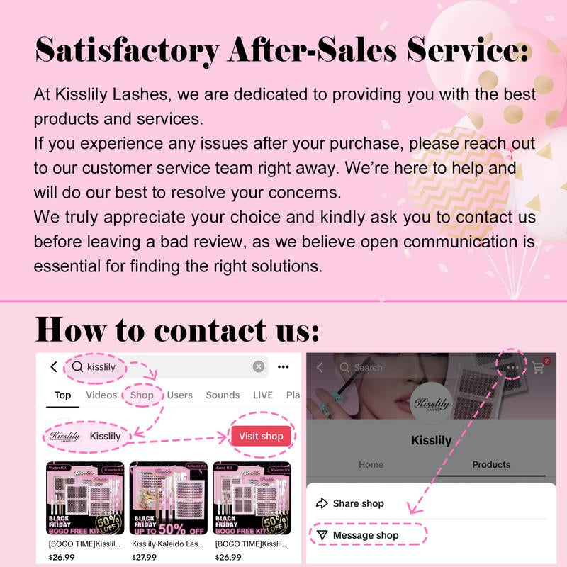 Kisslily Seraph Waterproof Lash Clusters Kit DIY Lash Extension Individual Lashes Beginner Friendly Lash Bond and Seal,6Mm Widespan Natural Lash for Girls Volume Style Makeup Eyelashes Flawless #Tiktokshopfalldealsforyou