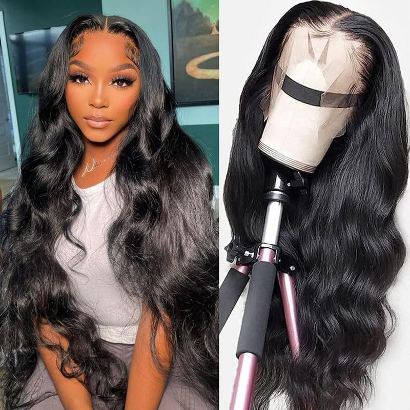 [24Inch $39.99] 13X4 Lace Wig Straight Human Hair 24Inch Lace Frontal Wigs Natural Hair Line 180% Density for Black Women
