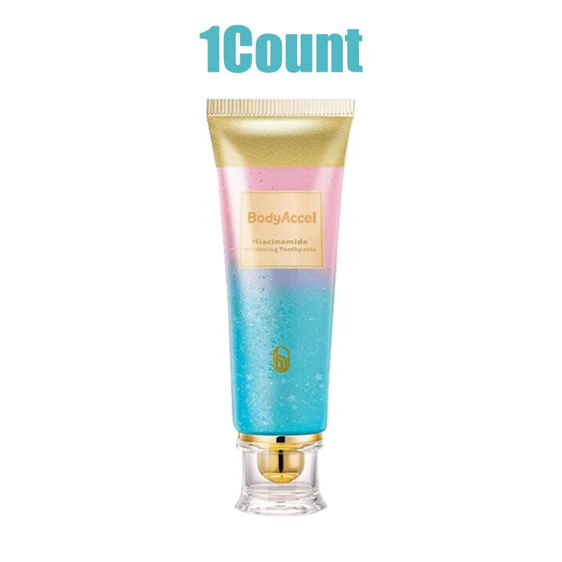 [Triple Whitening]Niacinamide Whitening Toothpaste,Natural Whitening Toothpaste with Niacinamide,Gentle Formula for Brighter Teeth & Fresh Breath.